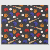 Papier voor het verpakken van spellen voor honkbal (Vlak)