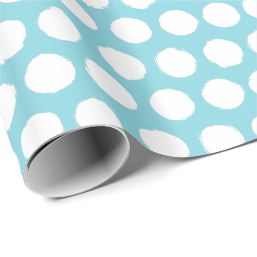 Papier voor het verpakken van Stippen (Rol Hoek)