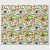 Papier voor het verpakken van stripboeken (Vlak)