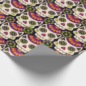 Papier voor het verpakken van suikerschedel (Hoek)