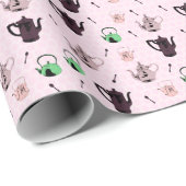 Papier voor het verpakken van theepot (Rol Hoek)