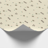 Papier voor het verpakken van Tropisch Baskische g (Hoek)