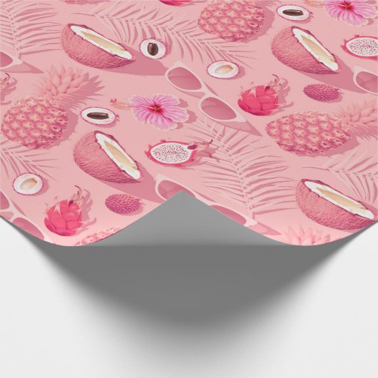 Papier voor het verpakken van tropische vruchten (Hoek)