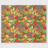 Papier voor het verpakken van tropische vruchten (Vlak)