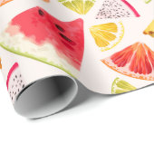 Papier voor het verpakken van tropische vruchten (Rol Hoek)