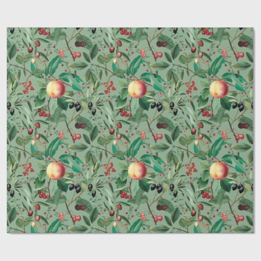 Papier voor het verpakken van tropische vruchten (Vlak)