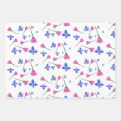 papier voor het verpakken van verse bloemen inpakpapier vel (Voorkant)