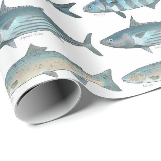 Papier voor het verpakken van vis (Rol Hoek)