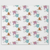 papier voor het verpakken van vliegende Koeien (Vlak)