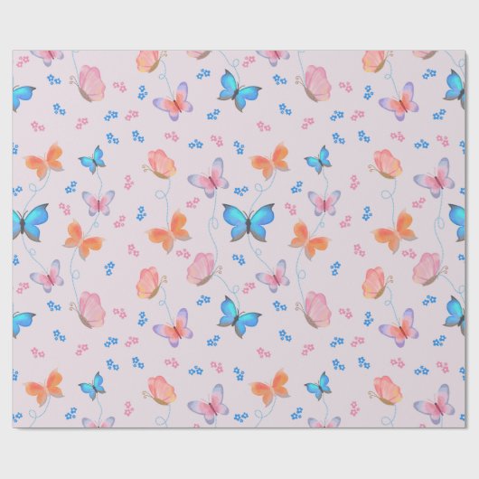 Papier voor het verpakken van vlinten (Vlak)