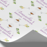 Papier voor het verpakken van Vrijgezellenfeest op<br><div class="desc">Aangepast vrijgezellenfeest verpakkingspapier.</div>