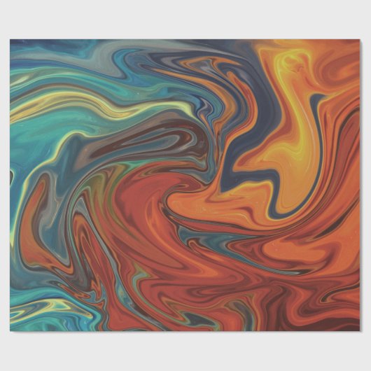 papier voor het verpakken van vuur en ijs (Vlak)