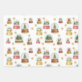 papier voor het verpakken van Wereldbollen Inpakpapier Vel