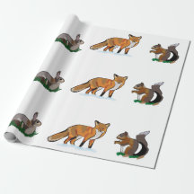 Papier voor het verpakken van wilde dieren
