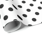 Papier voor het verpakken van witte en zwarte vlek (Rol Hoek)