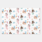 Papier voor het verpakken van zeemeerminnen inpakpapier vel (Voorkant 3)