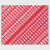 Papier voor het verpakken van zgn. onautische vlag (Vlak)