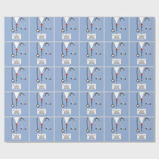 Papier voor het verpakken van zurige cadeautjes (Vlak)