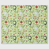 Papier voor het verpakken van zurige cadeautjes (Vlak)