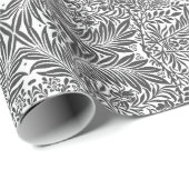 Papier voor het verpakken van zwarte en witte Flor (Rol Hoek)