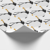 Papier voor het verpakken van zwarte en witte ping (Hoek)