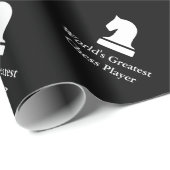 Papier voor het verpakken van zwarte en witte scha (Rol Hoek)