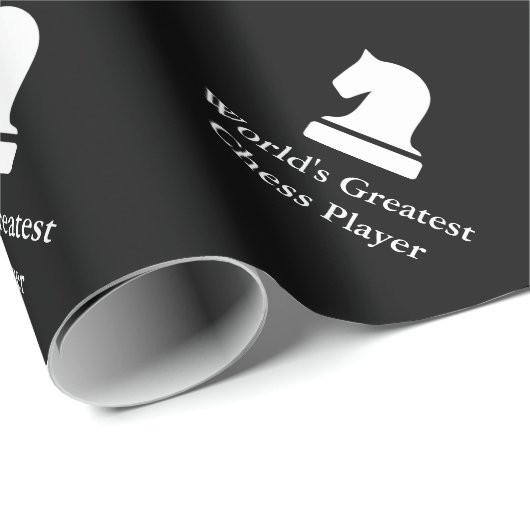 Papier voor het verpakken van zwarte en witte scha (Rol Hoek)