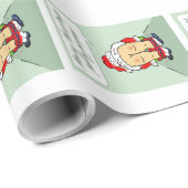 Papier voor het verplaatsen van kerstkaarten (Rol Hoek)