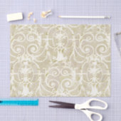 papier voor het weefsel van het Gold- en beige Da (Craft)