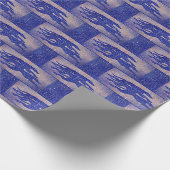 Papier voor het wikkelen van windhonden - blauw (a (Hoek)