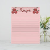 Papier voor het winnen van kersen (Staand voorkant)
