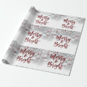 Papier voor het zoete en heldere kerstversiering (Uitgerold)