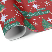 Papier voor het zoete kerstcadeautje (Rol Hoek)