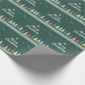 Papier voor het zoete kerstcadeautje (Hoek)