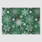 Papier voor het zoete kerstsnowflap (Voorkant)