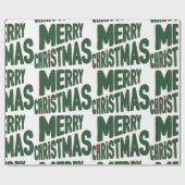 Papier voor het zoete kerstwrappen (Vlak)