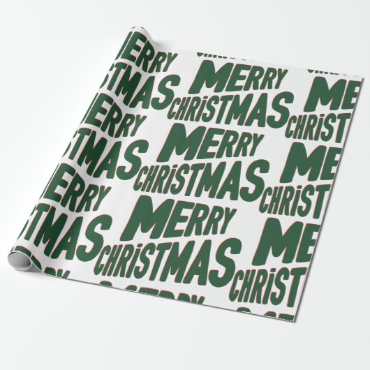 Papier voor het zoete kerstwrappen (Uitgerold)