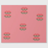 Papier voor het zoete kerstwrappen (Vlak)