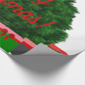 Papier voor het zoete kerstwrappen (Hoek)