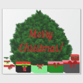 Papier voor het zoete kerstwrappen (Vlak)