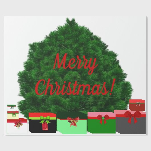 Papier voor het zoete kerstwrappen (Vlak)