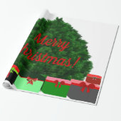 Papier voor het zoete kerstwrappen (Uitgerold)