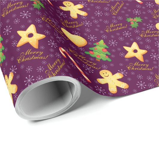 Papier voor het zoete kerstwrappen (Rol Hoek)