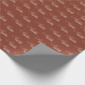 Papier voor het zoete kerstwrappen (Hoek)