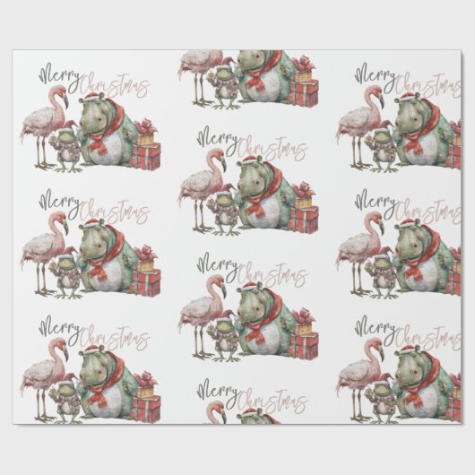 Papier voor het zoete kerstwrappen (Vlak)