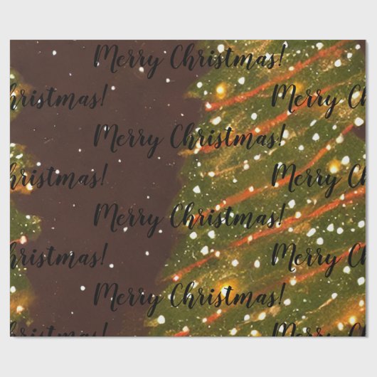 Papier voor het zoete kerstwrappen (Vlak)