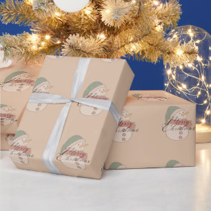 Papier voor het zoete kerstwrappen
