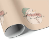 Papier voor het zoete kerstwrappen (Rol Hoek)
