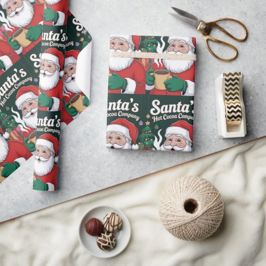 Papier voor het zoete kerstwrappen (Crafts)