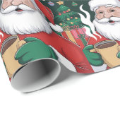 Papier voor het zoete kerstwrappen (Rol Hoek)
